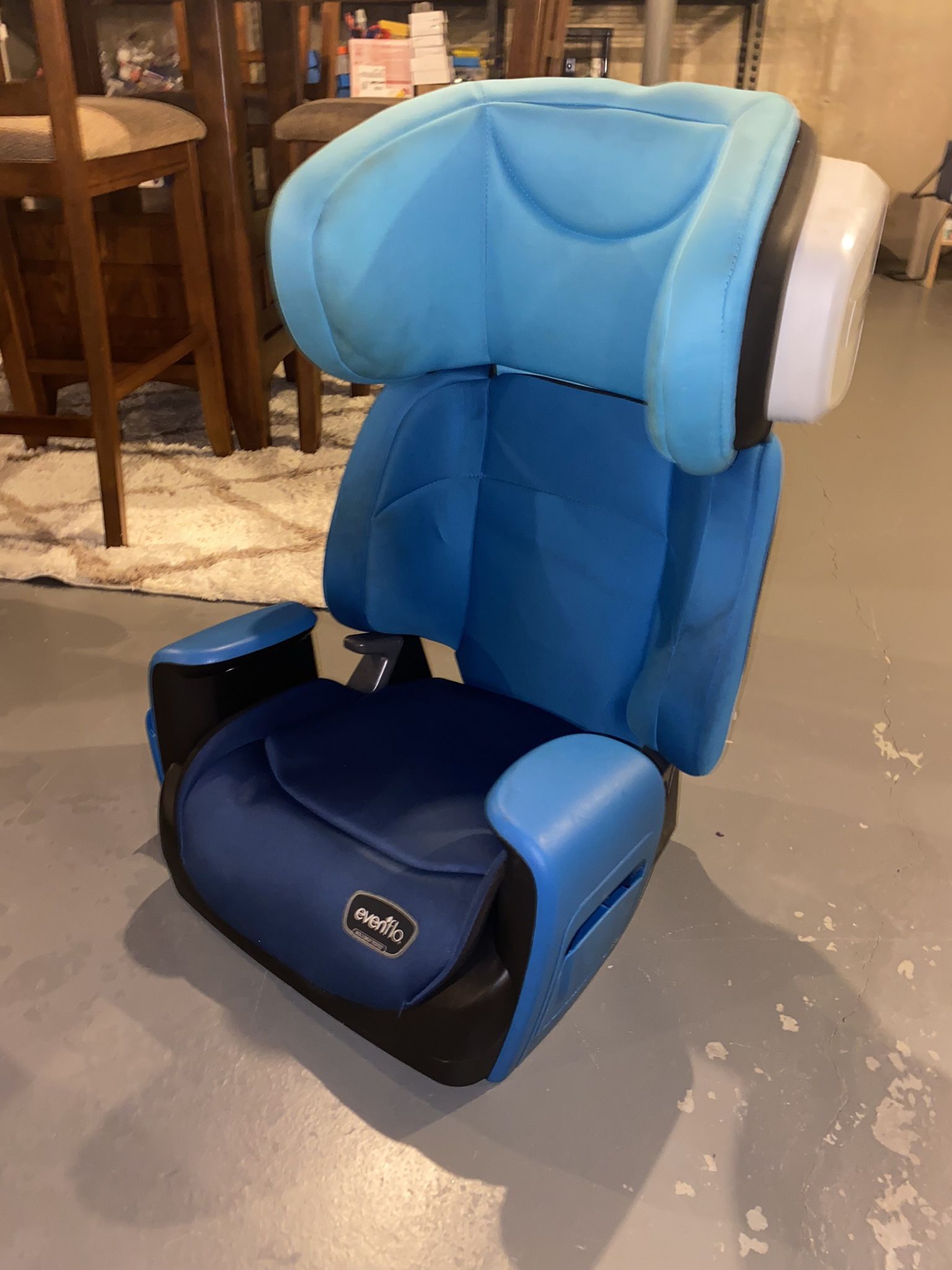 Blue Booster Seat -Evenflo