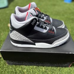 Air Jordan 3 Black Cement 