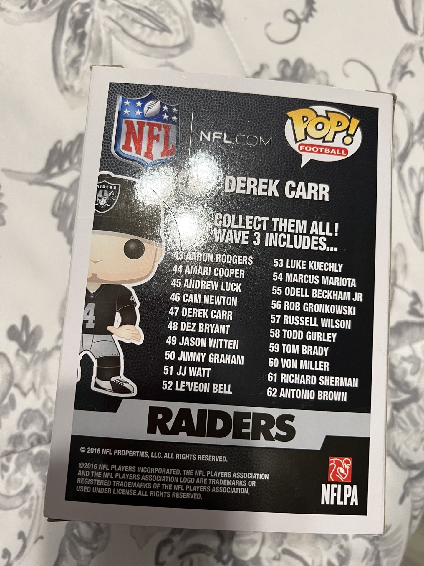 Funko Pop # 47 Derek Carr for Sale in Oro Valley, AZ - OfferUp