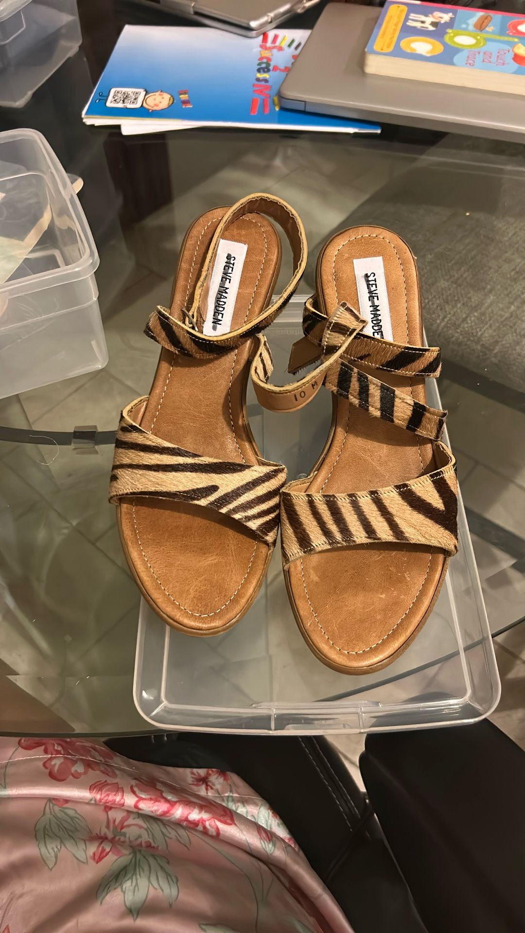Steve Madden Cheetah Print Shoes Size 10M