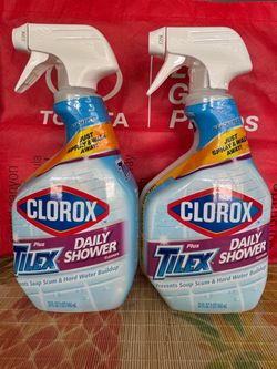Clorox plus tilex daily shower cleaner