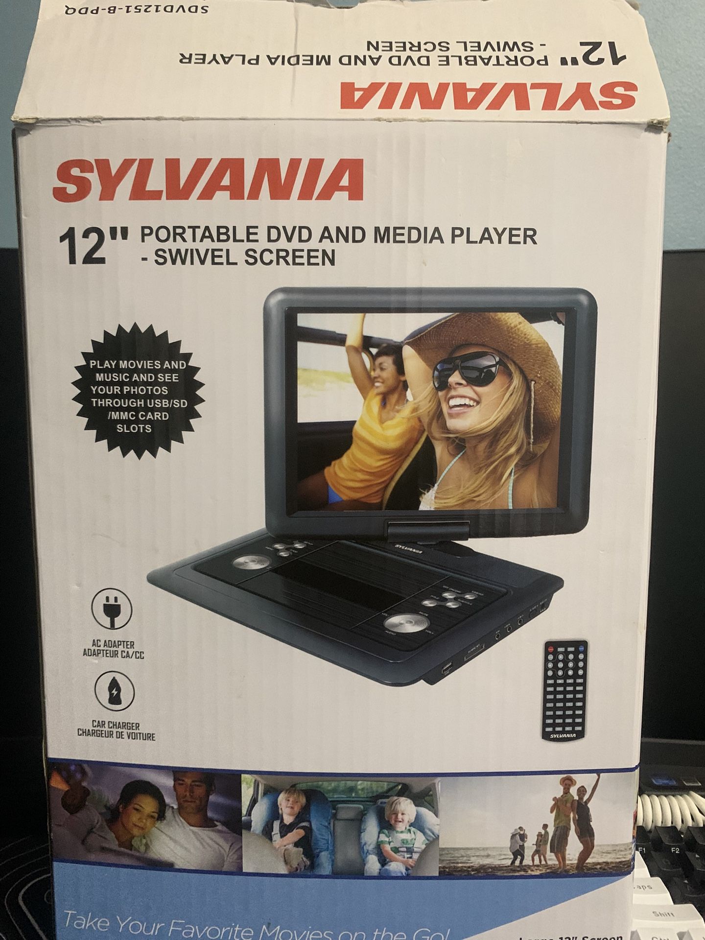 Portable DVD And Media Player