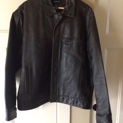 Claiborne Men’s Leather Jacket 