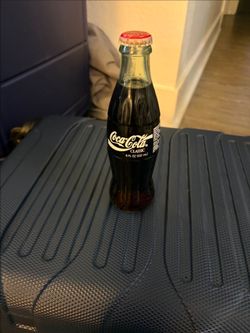 Antique Christmas Coca-Cola bottle