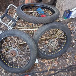 3 Big Boy Tires And 2 Rims ..
