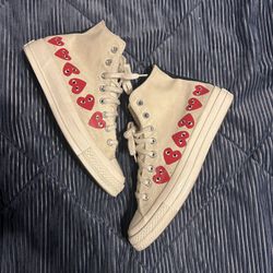 Cdg converse size 8.5 fits 8.5-9.5