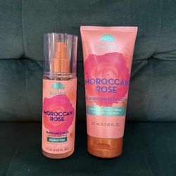 Brand New Tree Hut Moroccan Rose Mist & Lotion Set 