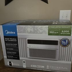 Midea 8,000 BTU Smart Window Air Conditioner