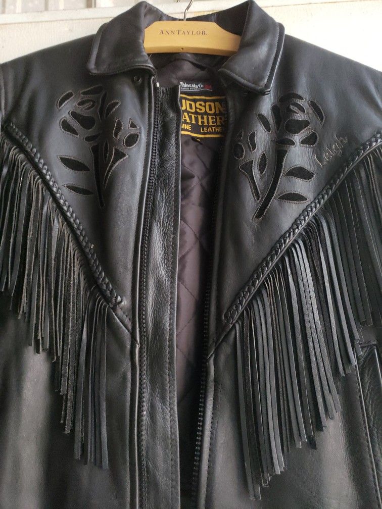 Black Motorcycle Jacket