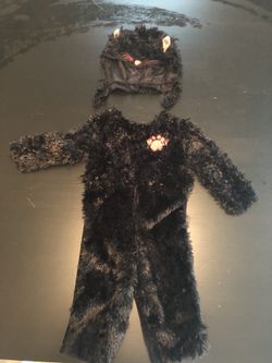 24 month black cat costume
