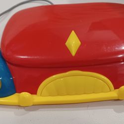 ENG/ESP Small Notebook Car Children's Learning Laptop