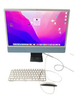 iMac Apple (M1 Series) 24 Inch Retina Display 256GB 8GB RAM Desktop Computer