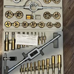 Harbor Freight Titanium Nitrate Tap And Die Set