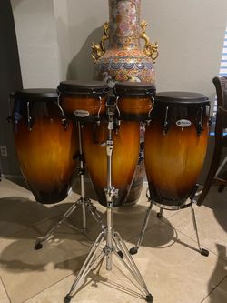 LP Matador Accents Custom Congas / Bongo’s / Stands