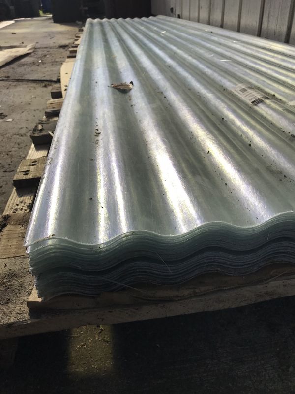 Translucent (clear) Fiberglass Corrugated Roofing Panels for Sale in