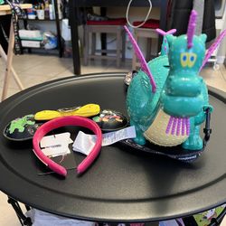 Disney Elliot Popcorn Bucket & Mickey Ears
