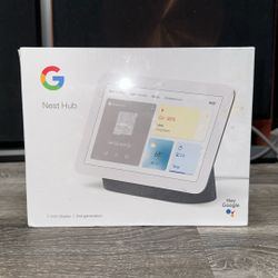 Google Nest Hub 2nd Gen Smart Display With Voice Assistant & 7- Inch Screen BRAND NEW