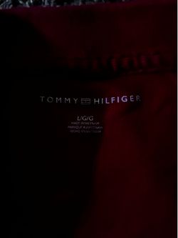 tommy hilfigure, large, red
