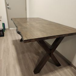 Live Edge Kitchen Table 