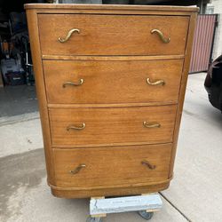 Vintage Angelus Dresser W/ Cedar chest Drawer. 