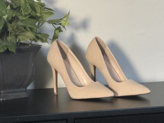 Beige Pumps