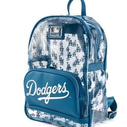 RETIRED Loungefly Clear Dodgers Backpack