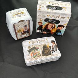 Harry Potter 3 Set Trivia Games
