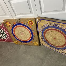 vintage dartboard collection three boards  can deliver