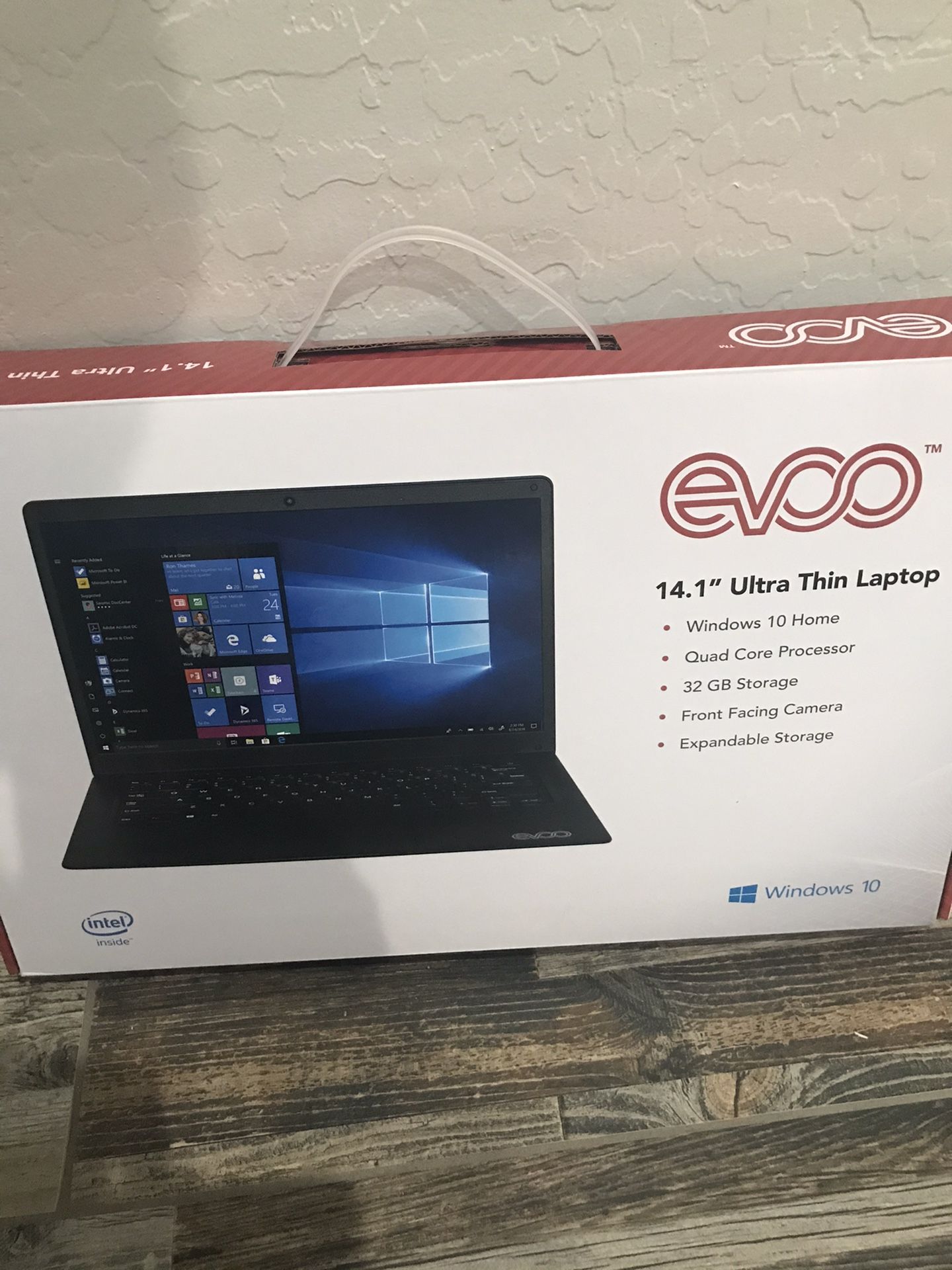 Evoo 14.1” Ultra Thin Laptop *BRAND NEW*