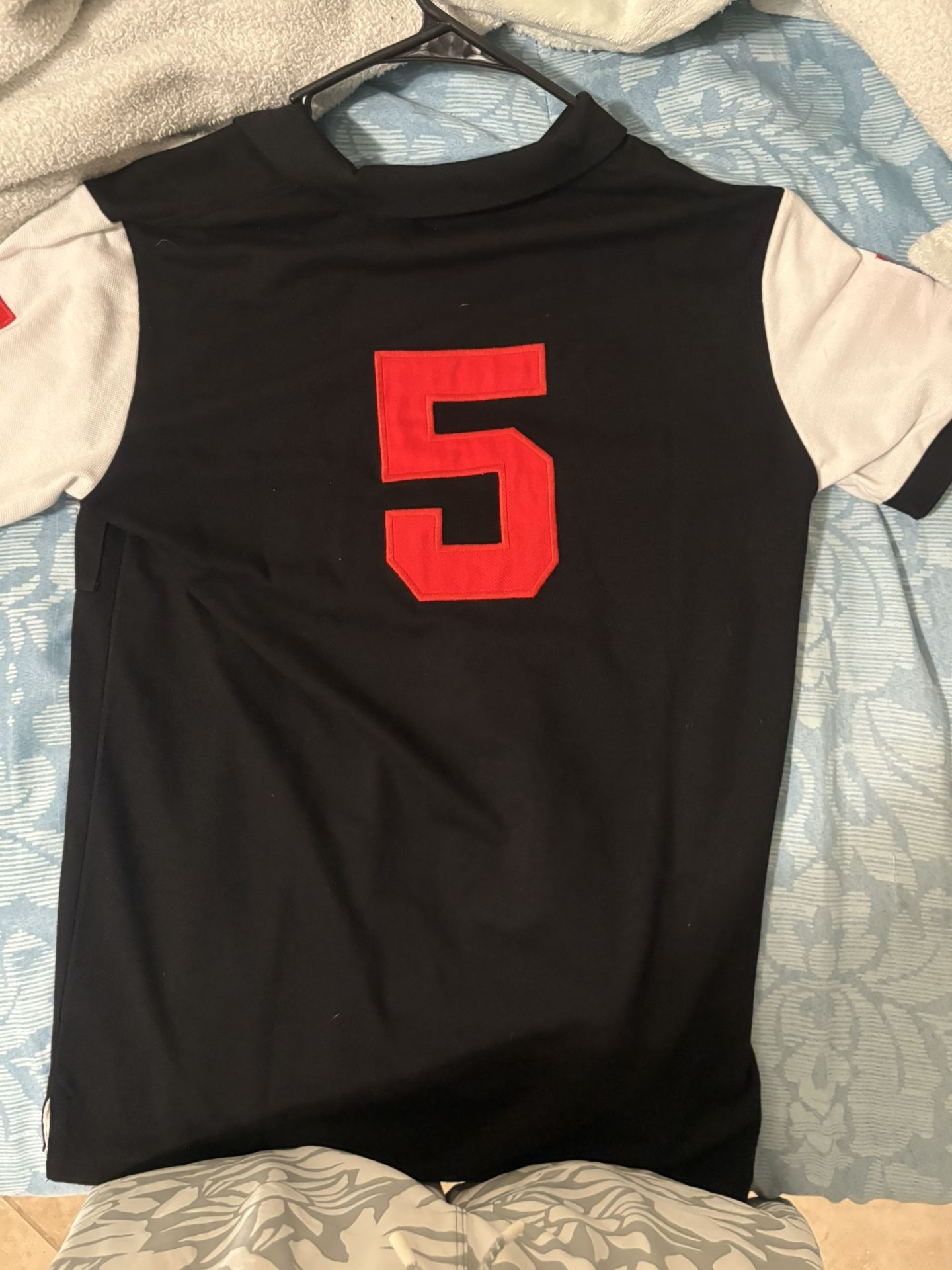 Black,White,Red “Tokyo” Polo Ralph Lauren Size M