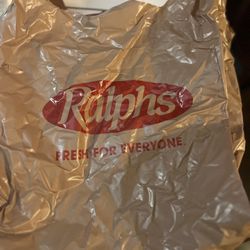 Limited Edition Plastic Bag Ralph’s 