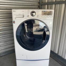 LG Washer And Pedestal 