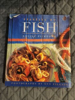 Free Hardcover- Feasting on Fish Receipe Book by Louise Pickford