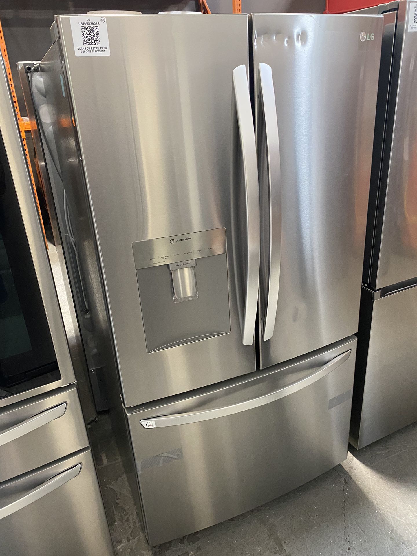 Stainless Steel 29 Cu. Ft. French Door Refrigerator 