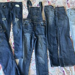 Girls Jeans Size 10/12 Bundle 
