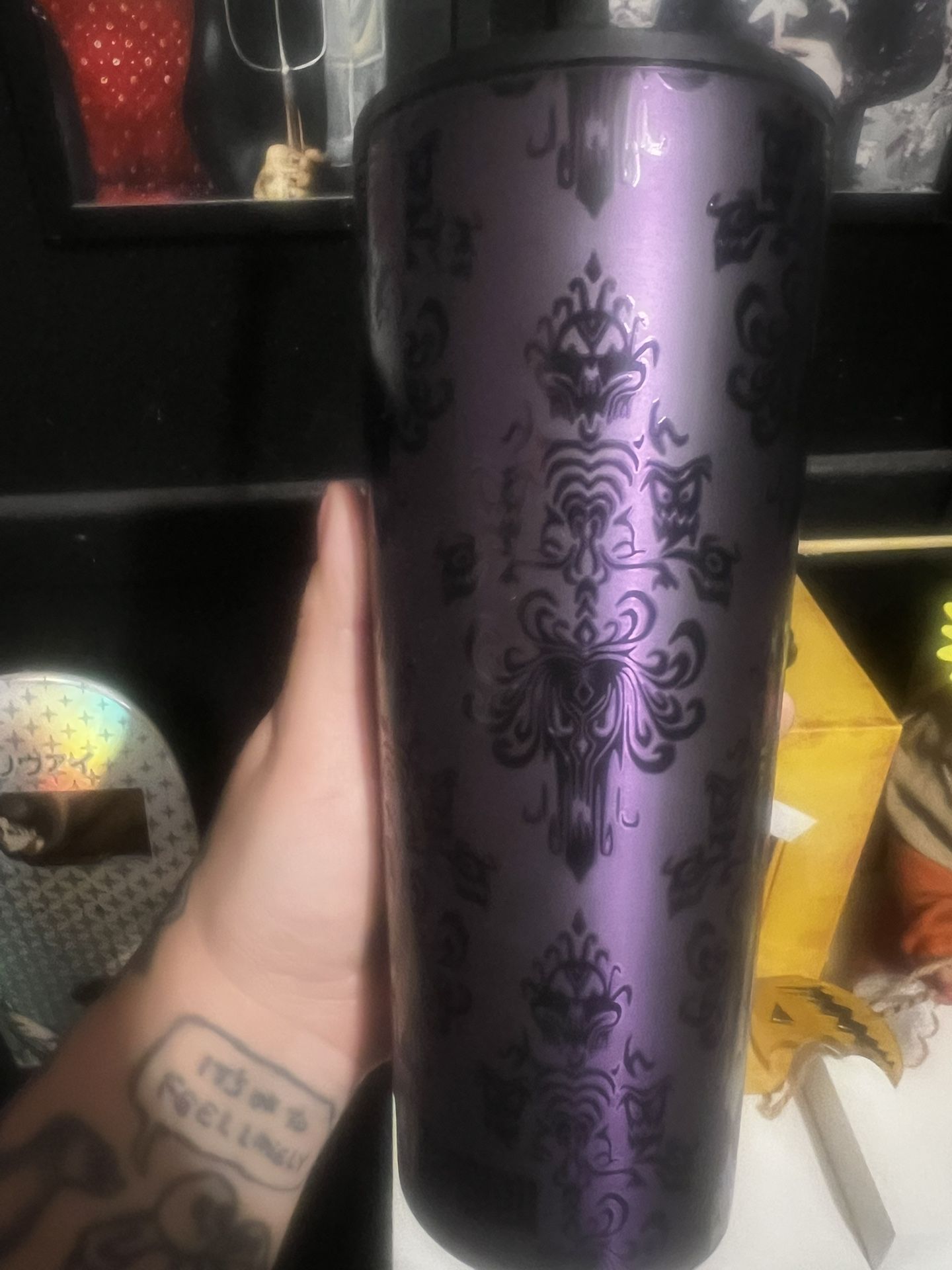 Starbucks Haunted Mansion Cup Tumbler NEVER USED