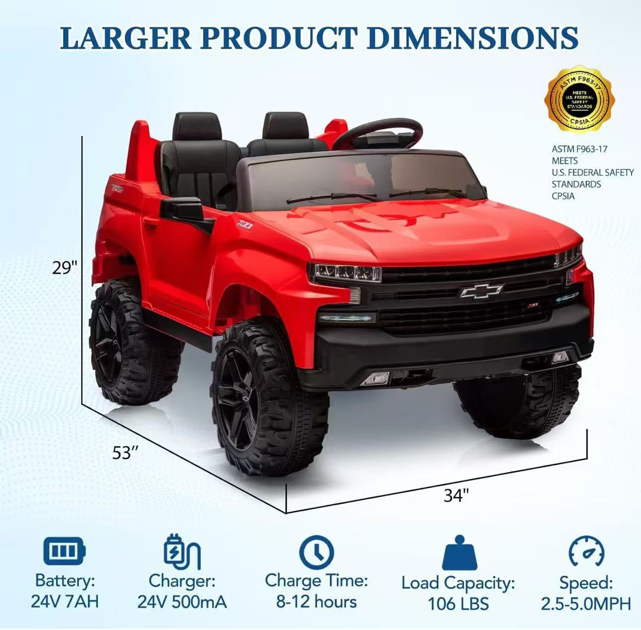 CAR KIDS CHEVROLET 24v