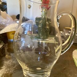 Princess House Exclusive Glass Pitcher