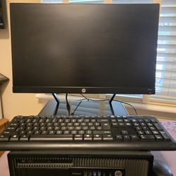HP ProDesk 600 and HP 22cwa LED Monitor