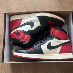 Jordan 1 Bred Toe
