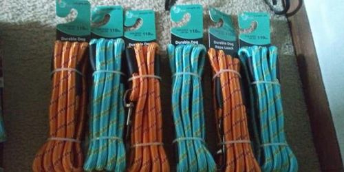 Dog Rope Leashes! Very Durable! Up to 110 lbs. * NEW!