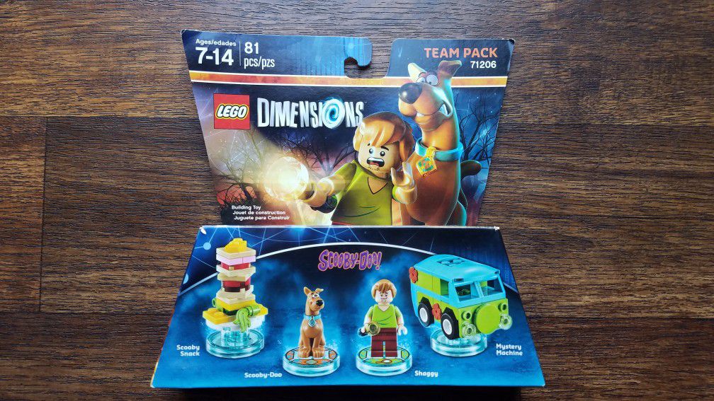 LEGO Dimensions Team Pack Scooby-Doo w/ Shaggy Mystery Machine NEW.