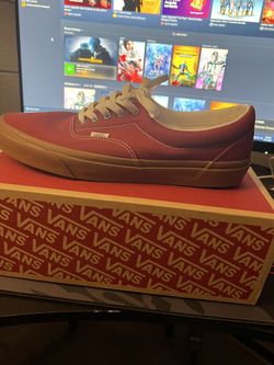 Burgundy Vans