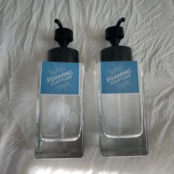 Glass Foaming Soap Dispenser 
