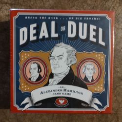 Deal Or Duel Alexander Hamilton Board Game Card Game NIS 