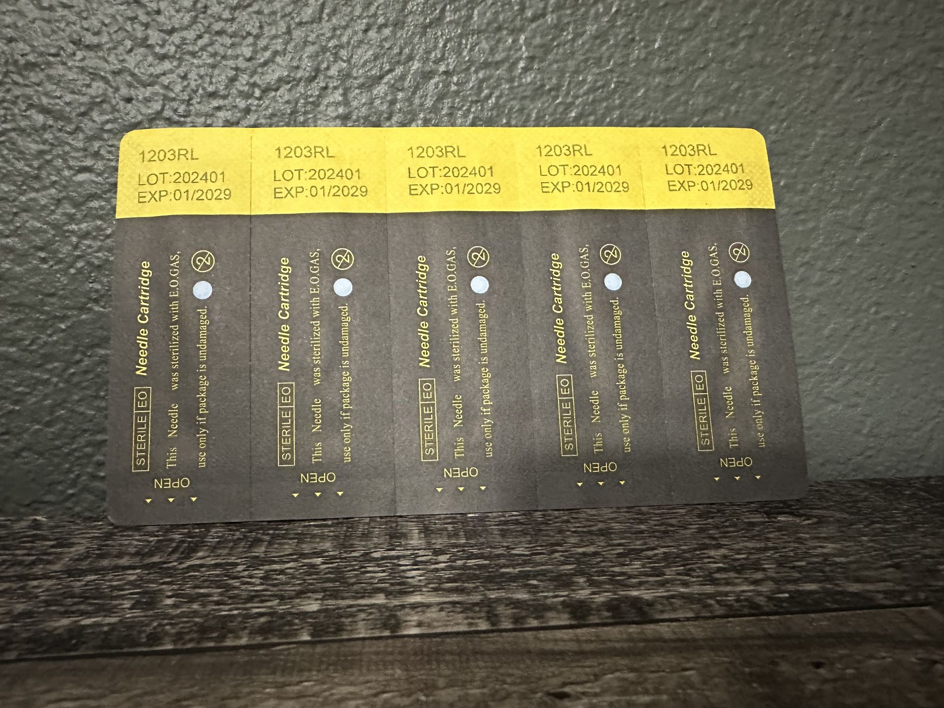 Chuse tattoo needles size 1203RL