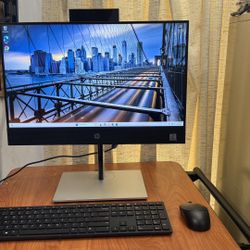 Hp ProOne 600 G6: 10th Gen i5 22” All In One Desktop 