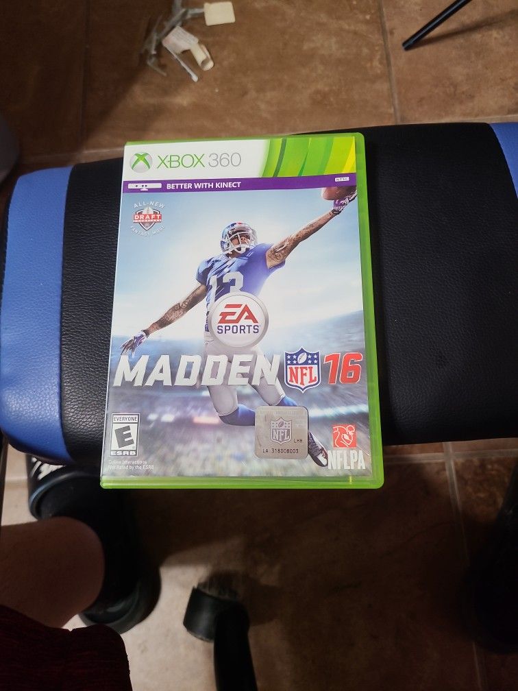Madden NFL 16 Xbox 360