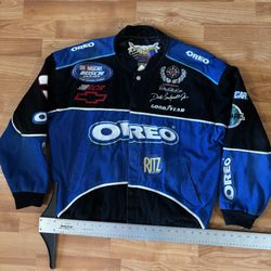 Vintage Dale Earnhardt Jr. NASCAR Racing Jacket Size M #racing #nascar