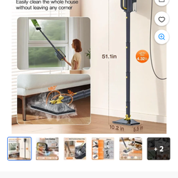 Scrub wiz steam mop 10 in 1